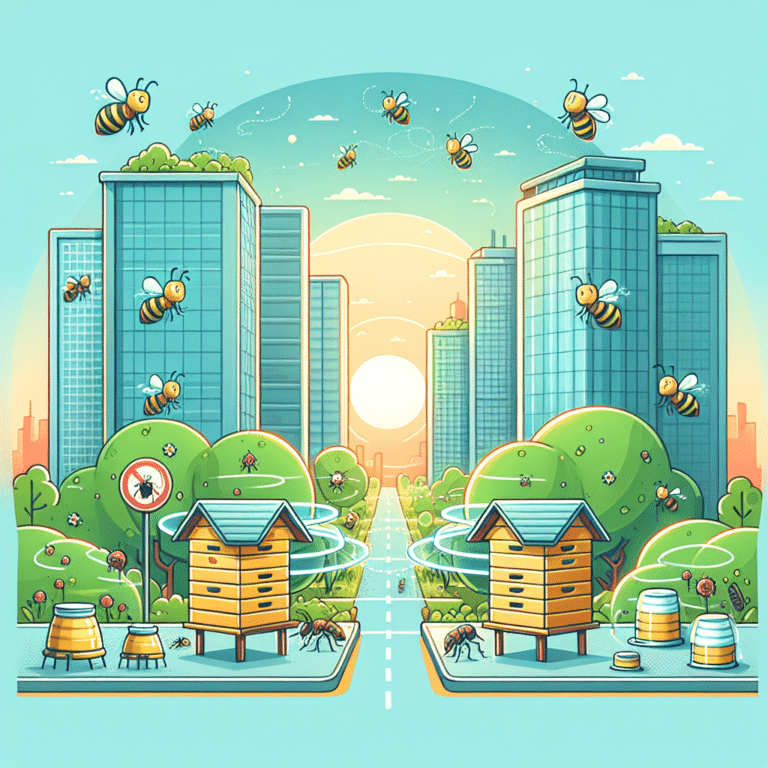 How to Control Pests in Urban Beehives