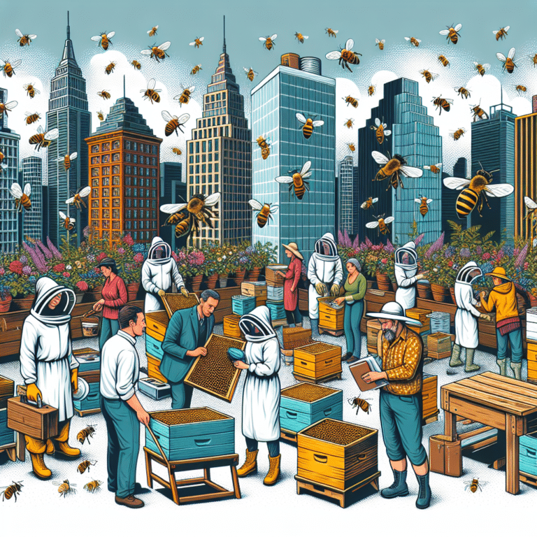 Joining the Community: How to Connect with Local Urban Beekeepers".