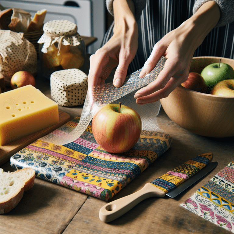 Beeswax Wraps for Eco-Friendly Food Storage